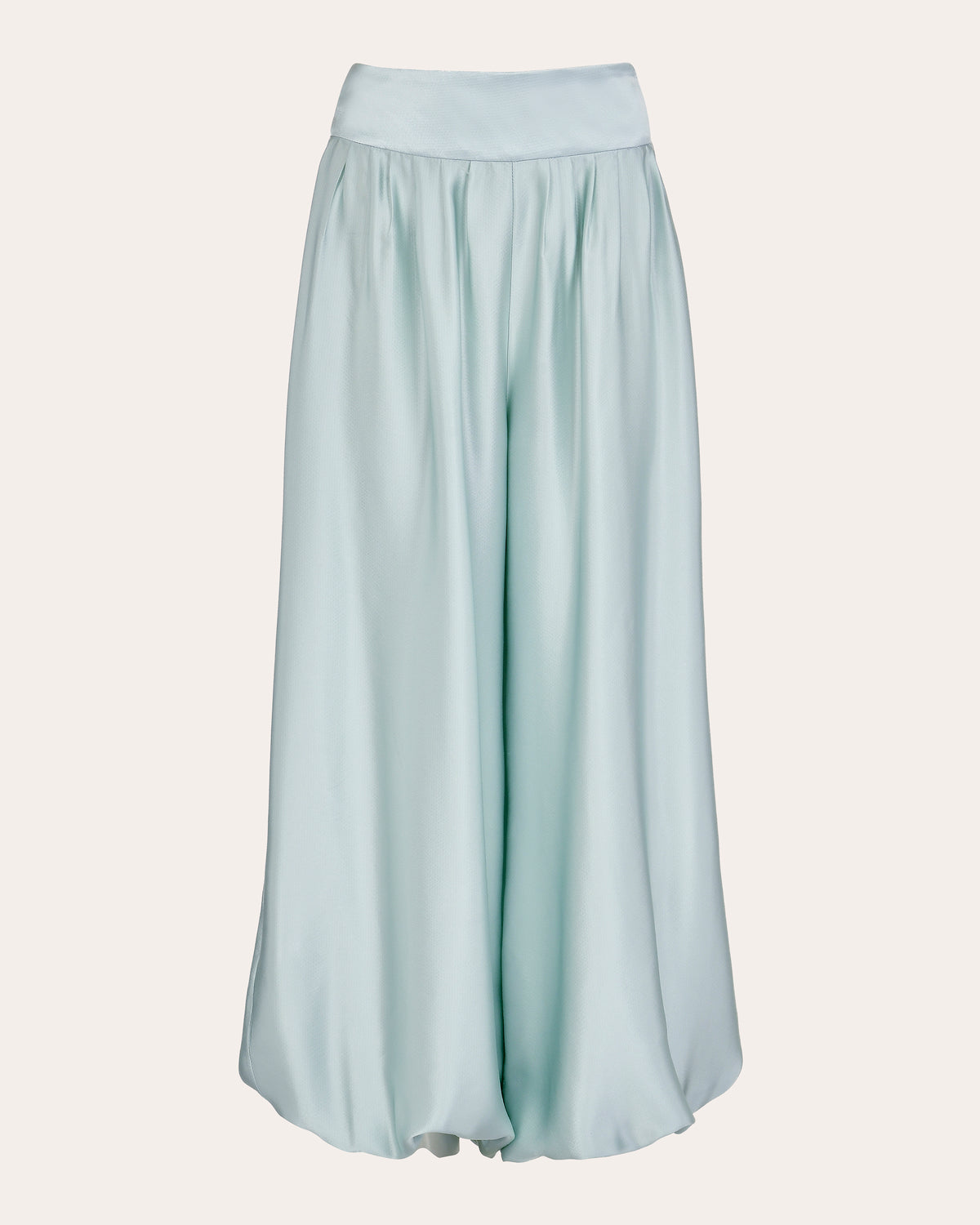 Orbit Gathered Silk Bubble Pants