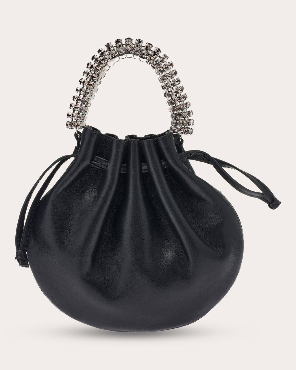 Ayla Crystal-Embellished Leather Tote