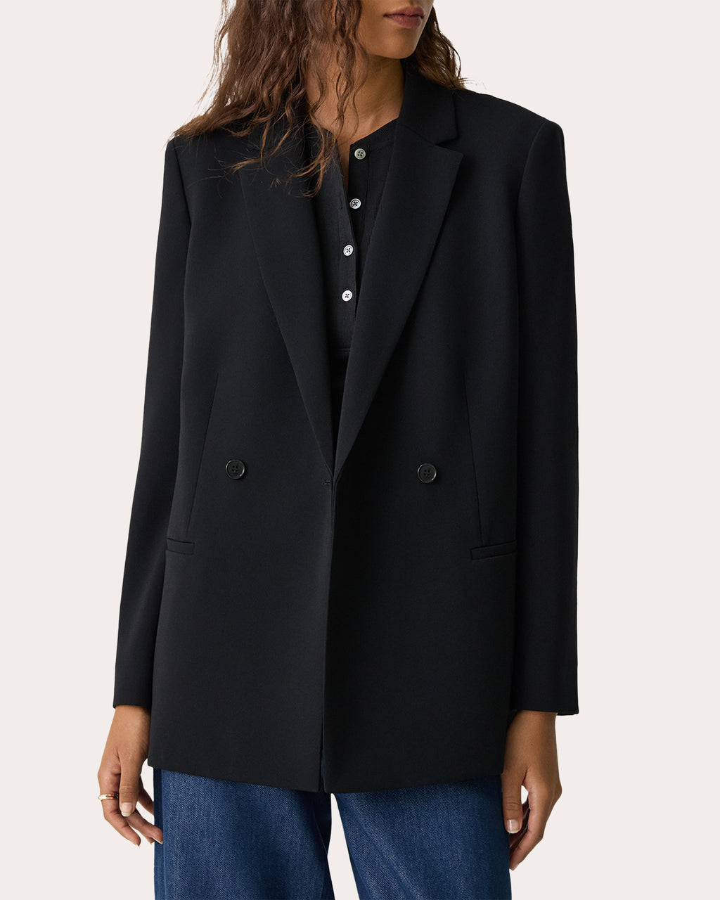 Admiral Crepe Relaxed Blazer