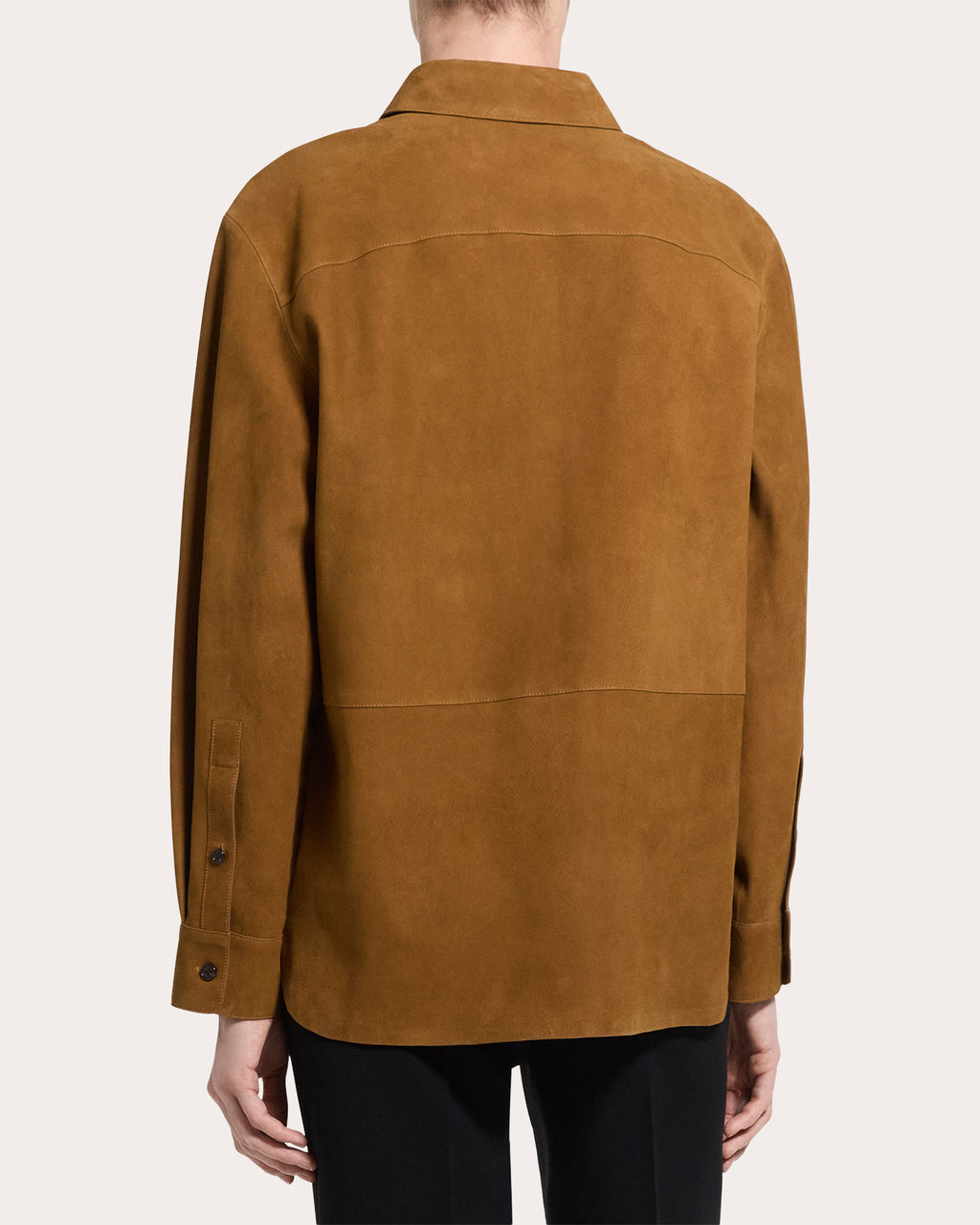 Suede Classic Button-Up