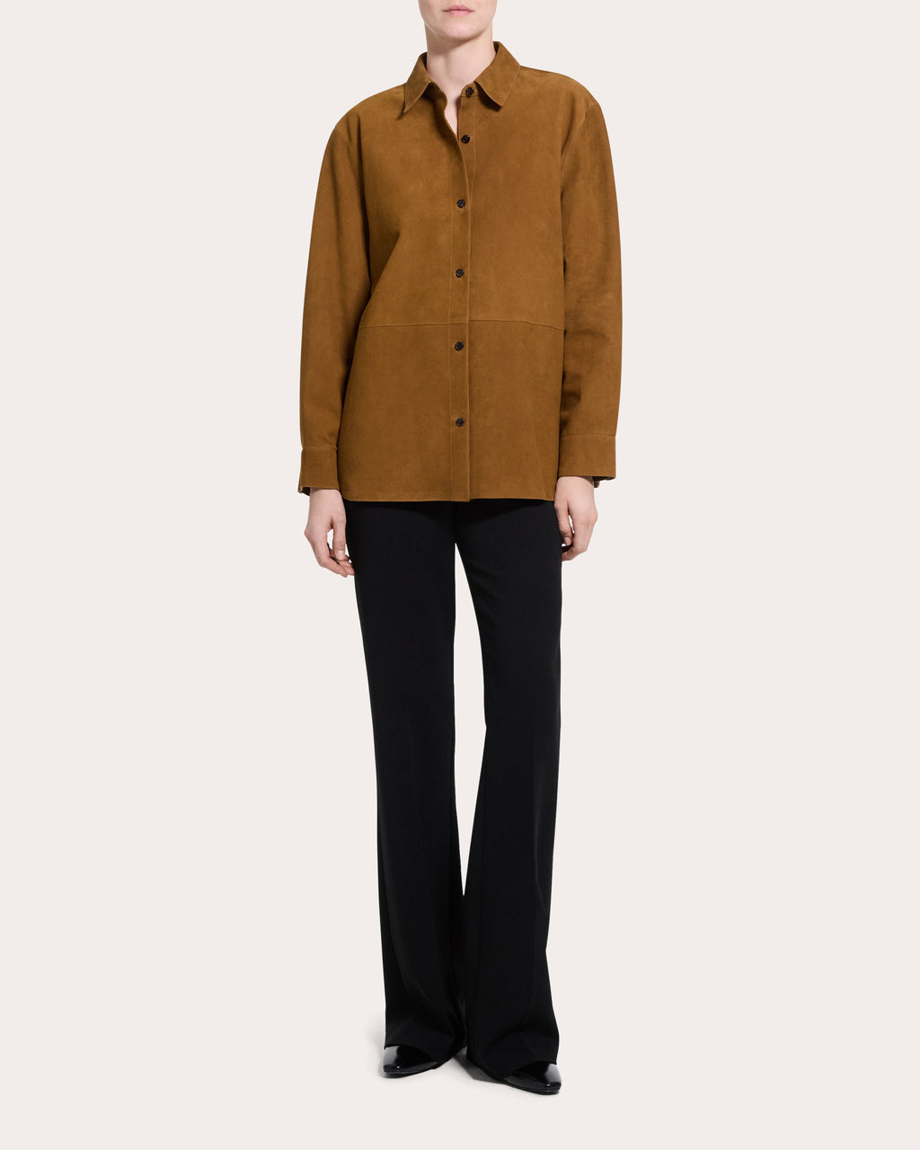 Suede Classic Button-Up