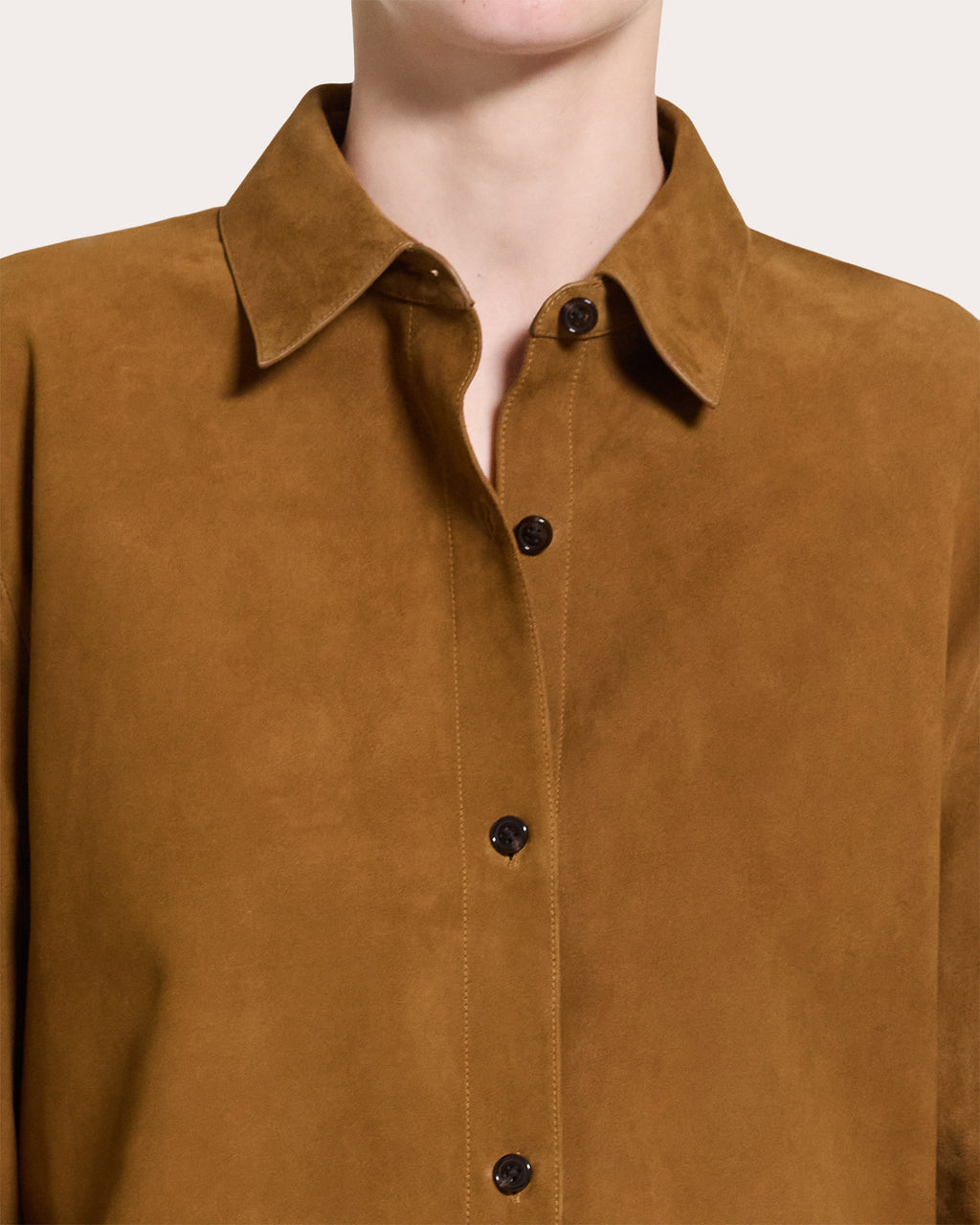Suede Classic Button-Up