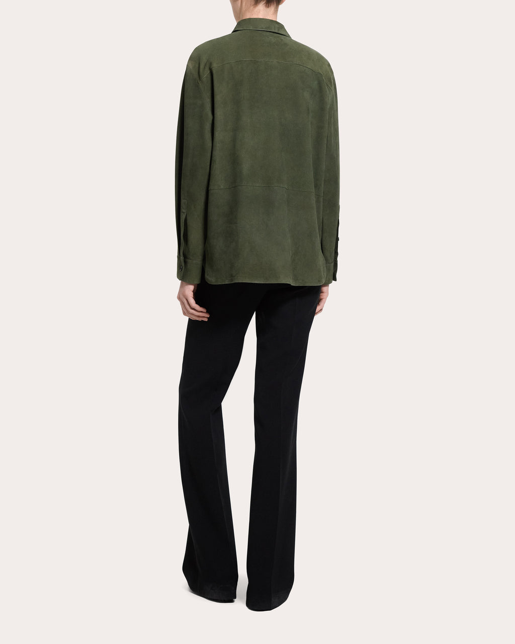 Suede Classic Button-Up