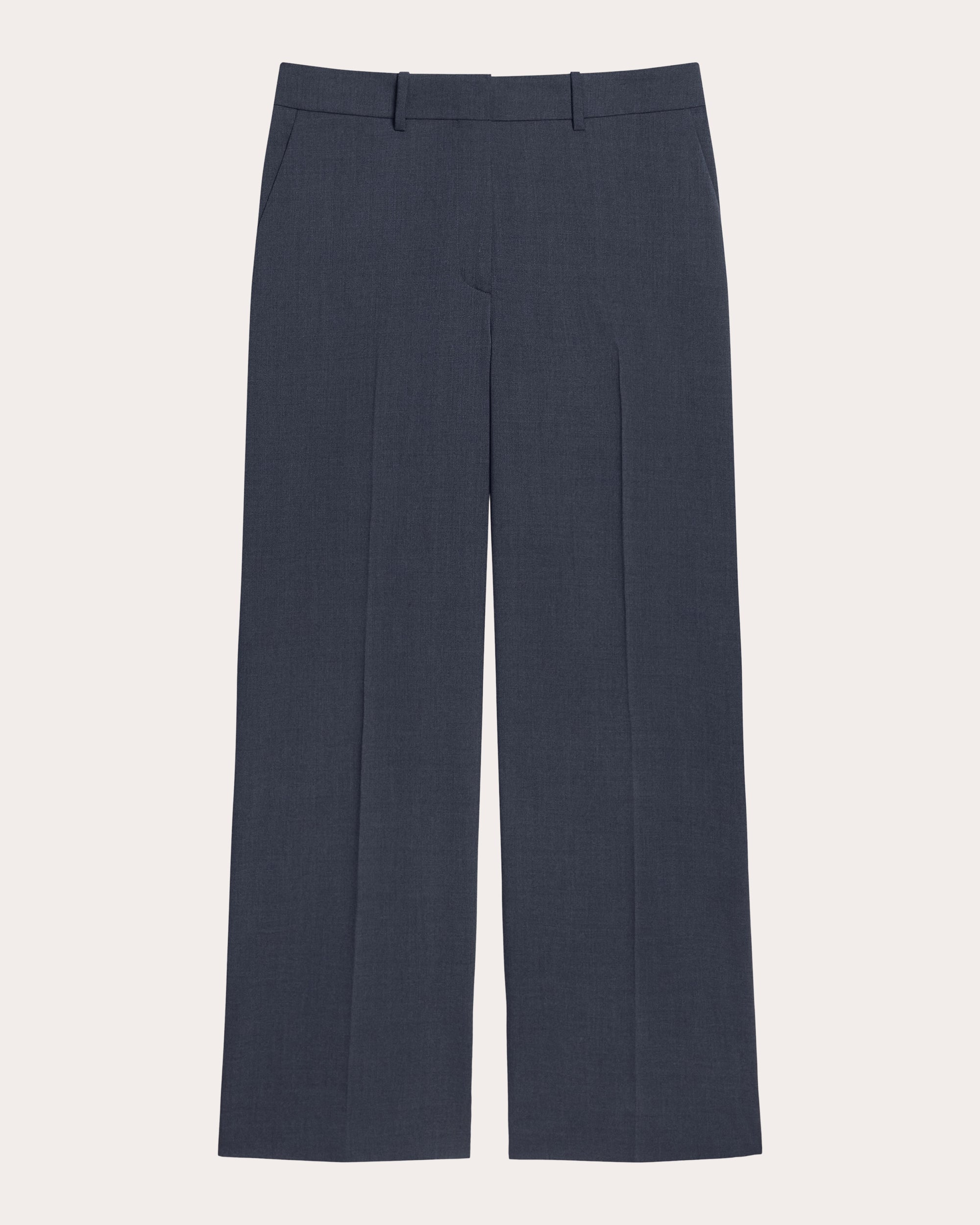 Good Wool Creased Trousers