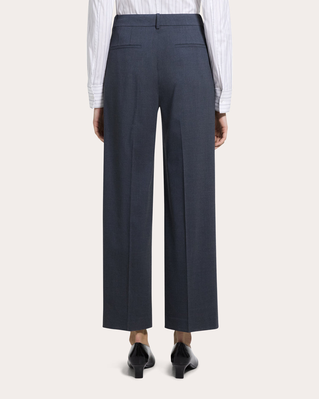 Good Wool Creased Trousers