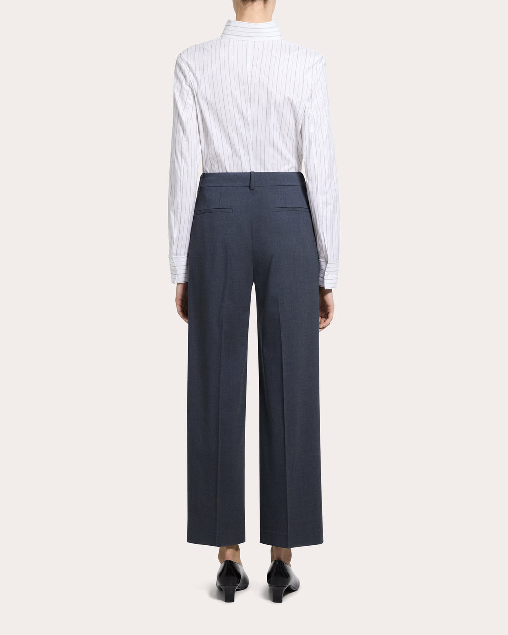 Good Wool Creased Trousers
