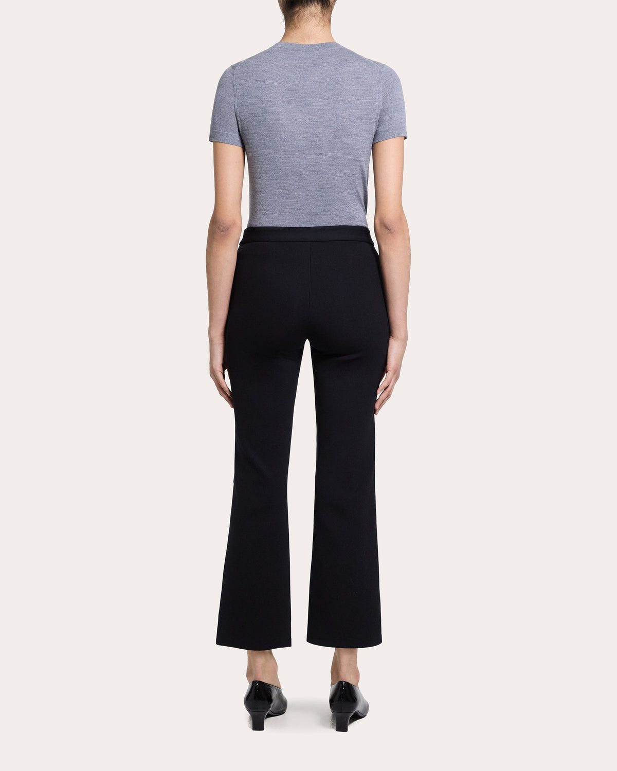 Scuba Slim Cropped Kick Pants