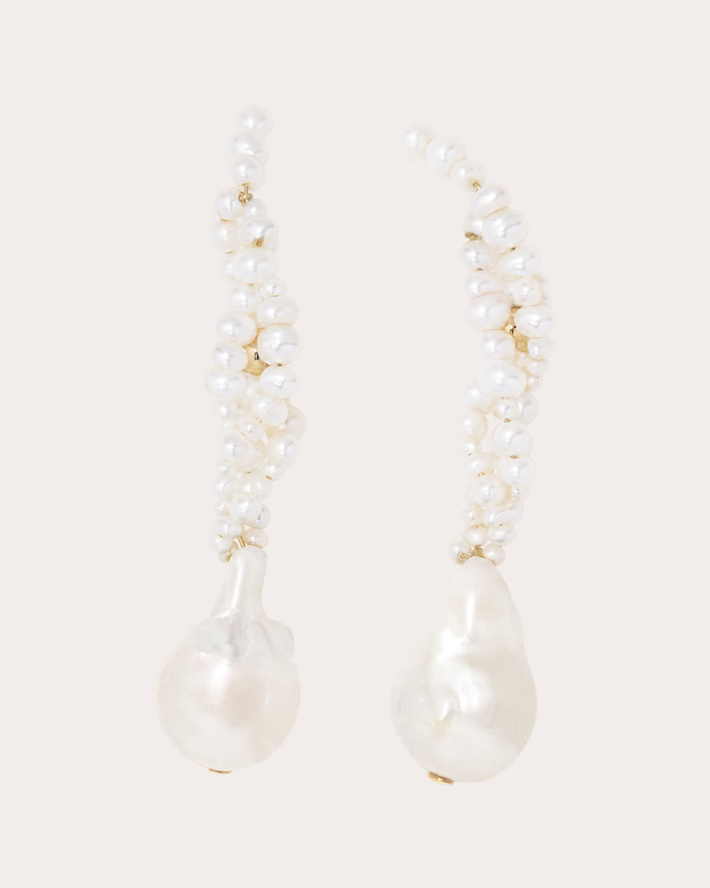Pearl Gotcha Drop Earrings