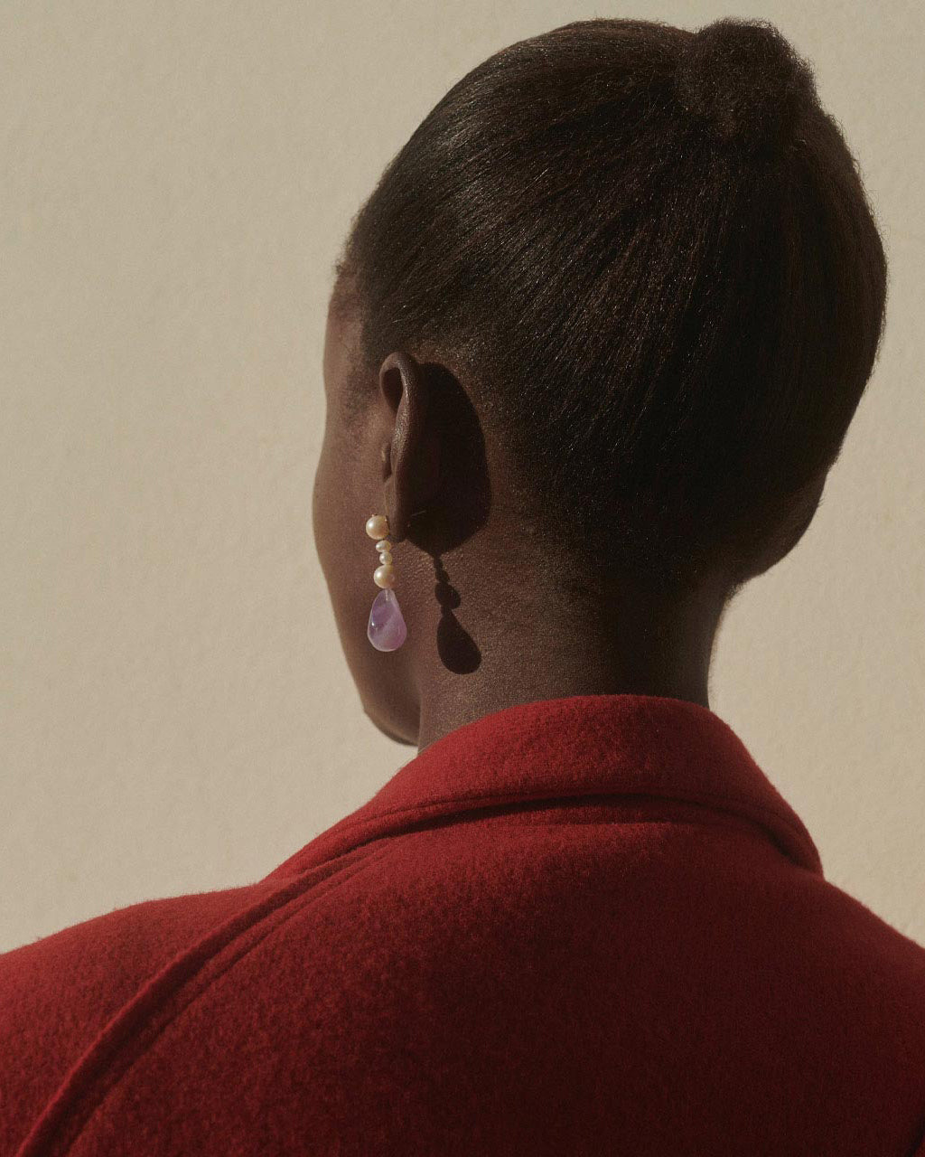Freshwater Pearl Pluck Drop Earrings