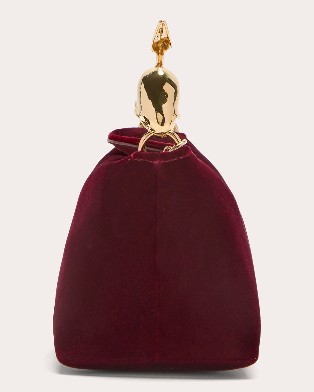 Micro Bloom Velvet Handbag