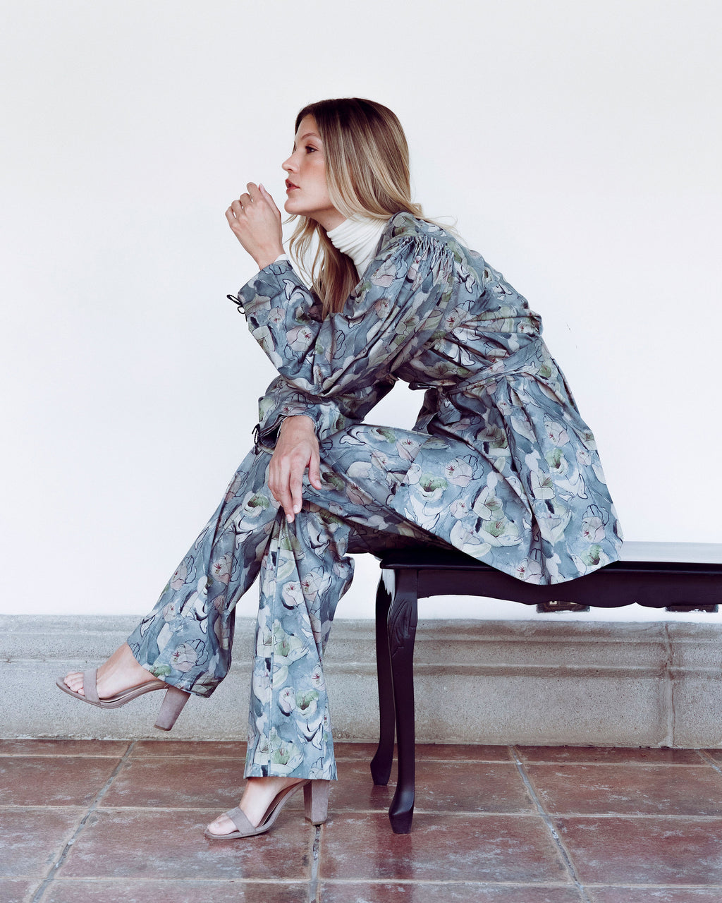 Intuition Floral Straight-Leg Pants