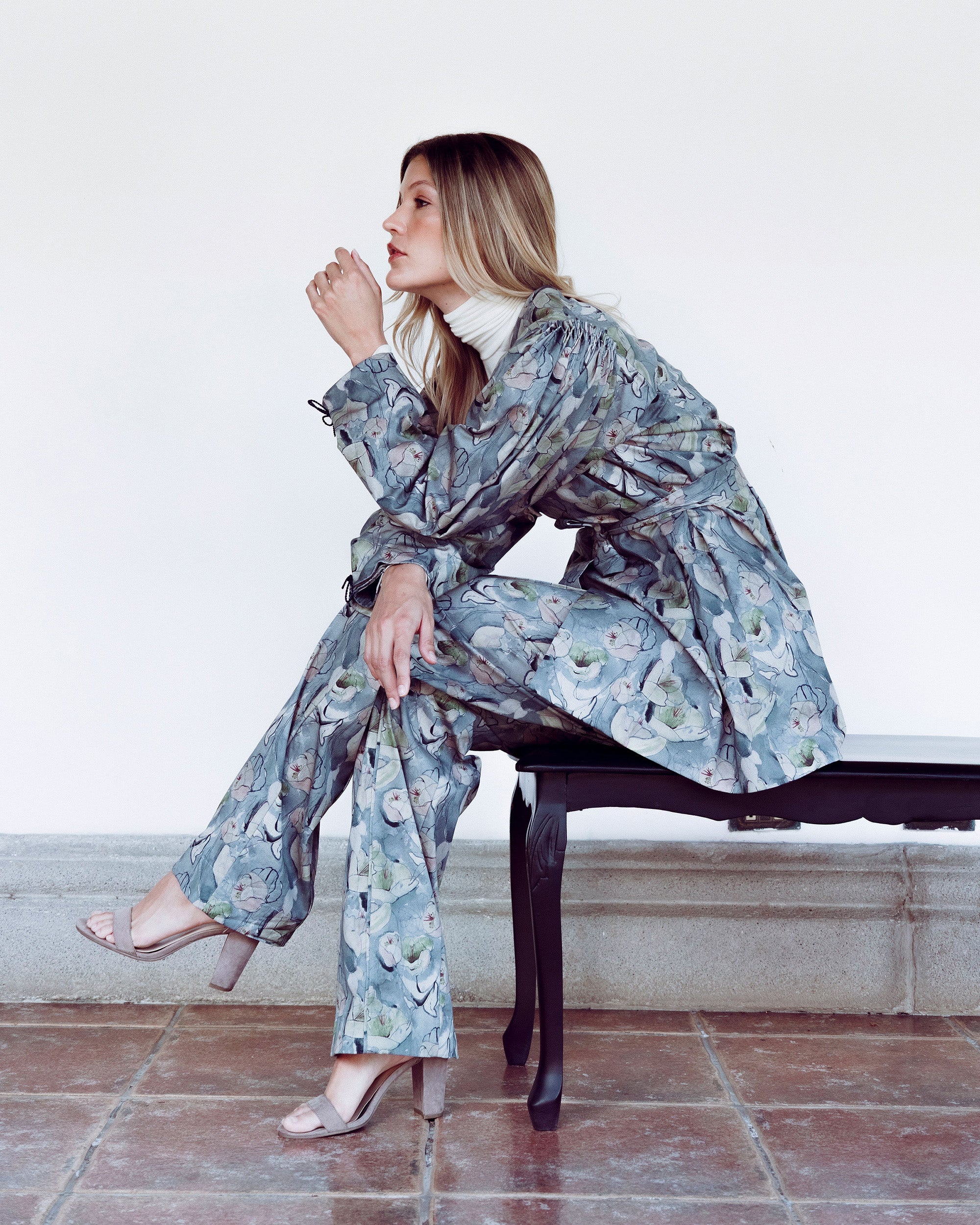 Intuition Floral Straight-Leg Pants