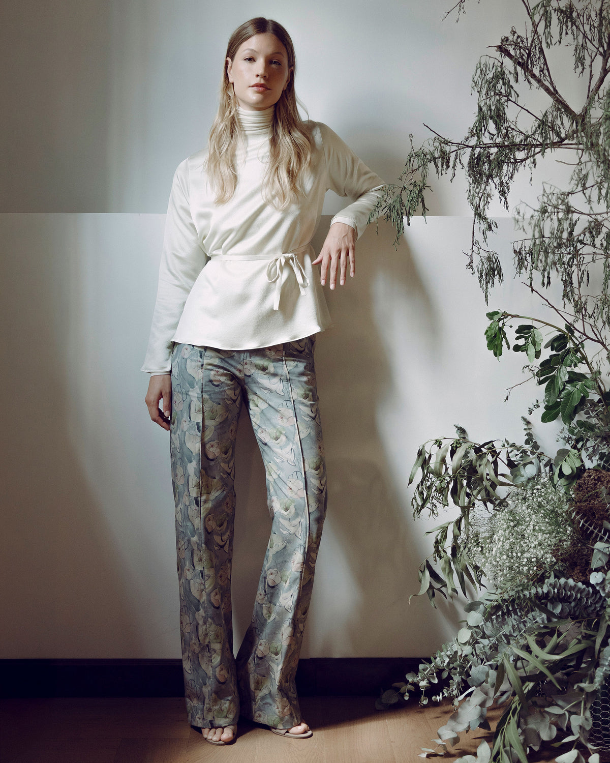 Wholesome Silk Long-Sleeve Top