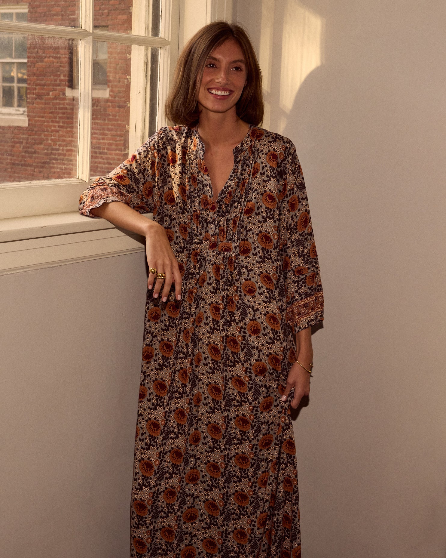 pleated button print dress Zeagoo Womens Floral Pleated Button Down Petal Mini