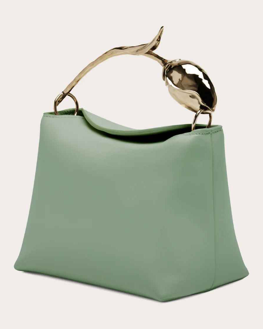 Mini Leather Bloom Bag