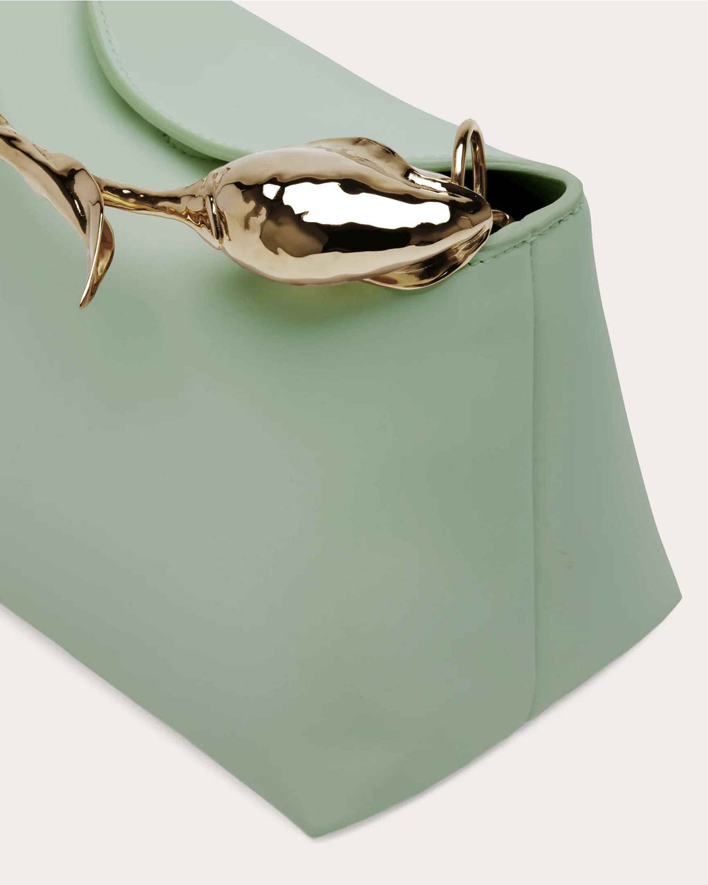 Mini Leather Bloom Bag