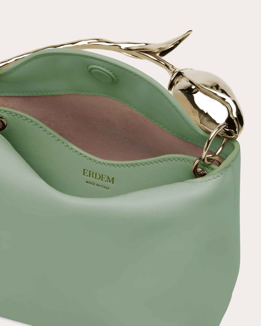 Mini Leather Bloom Bag