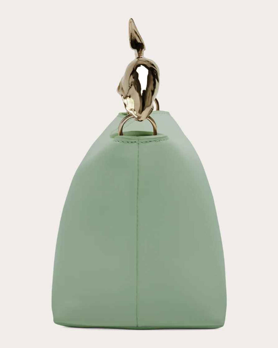 Mini Leather Bloom Bag