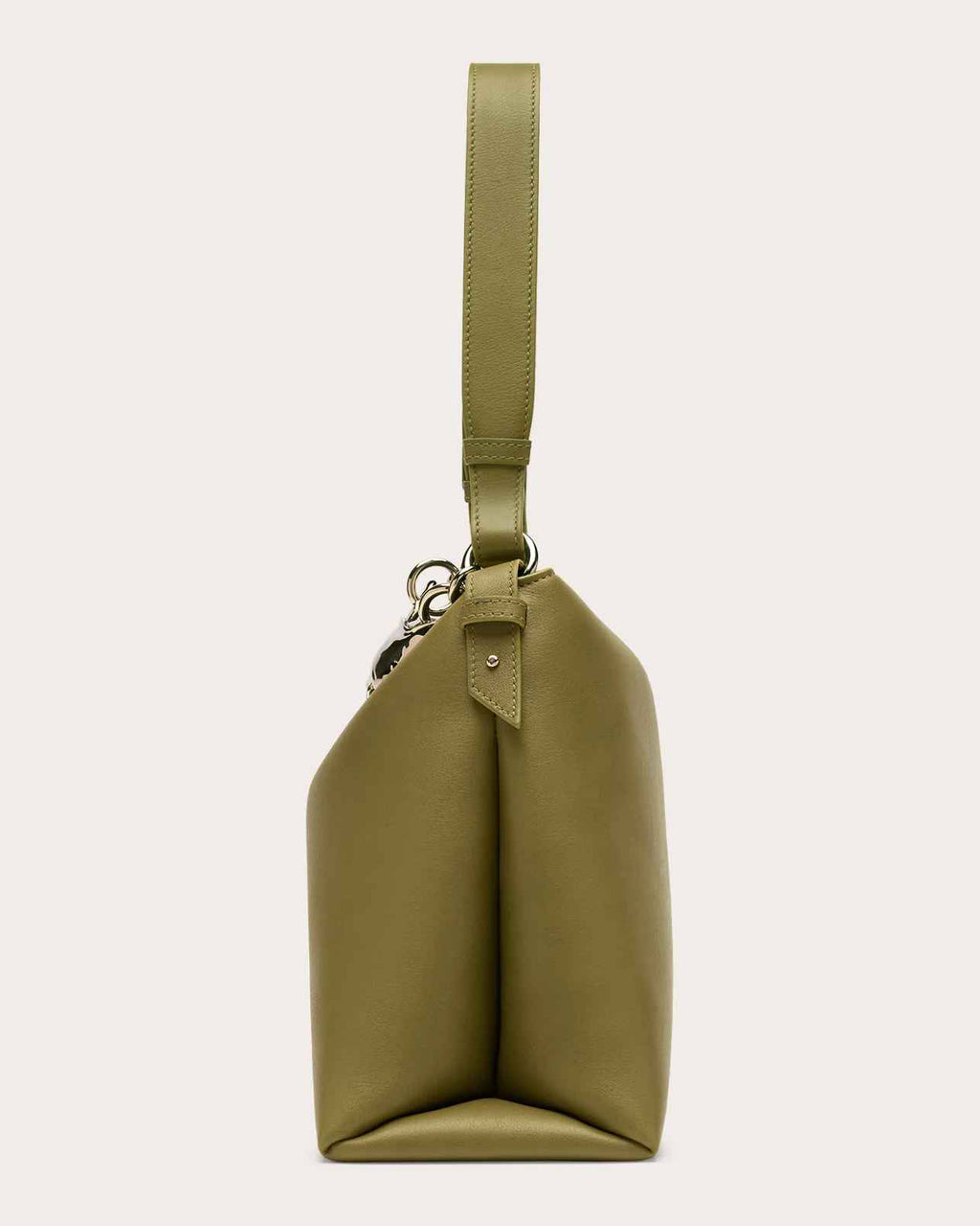 Large Leather Bloom Bag