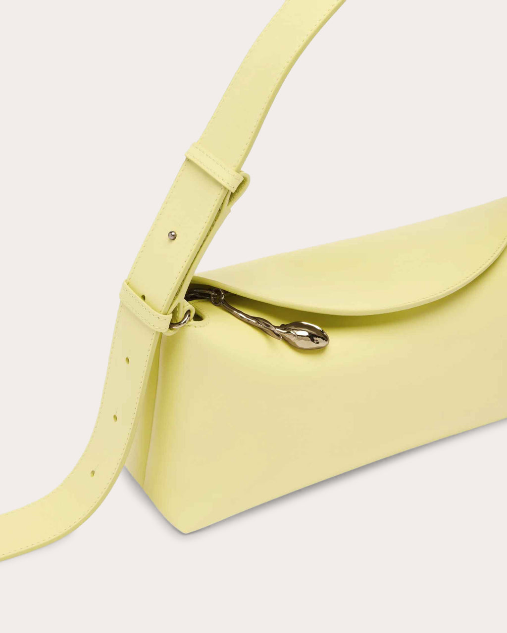 East West Leather Bloom Bag