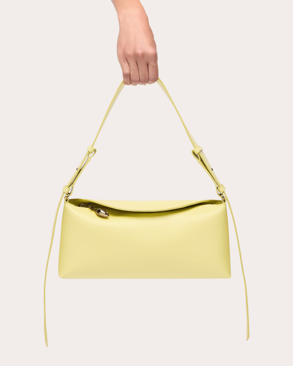 East West Leather Bloom Bag