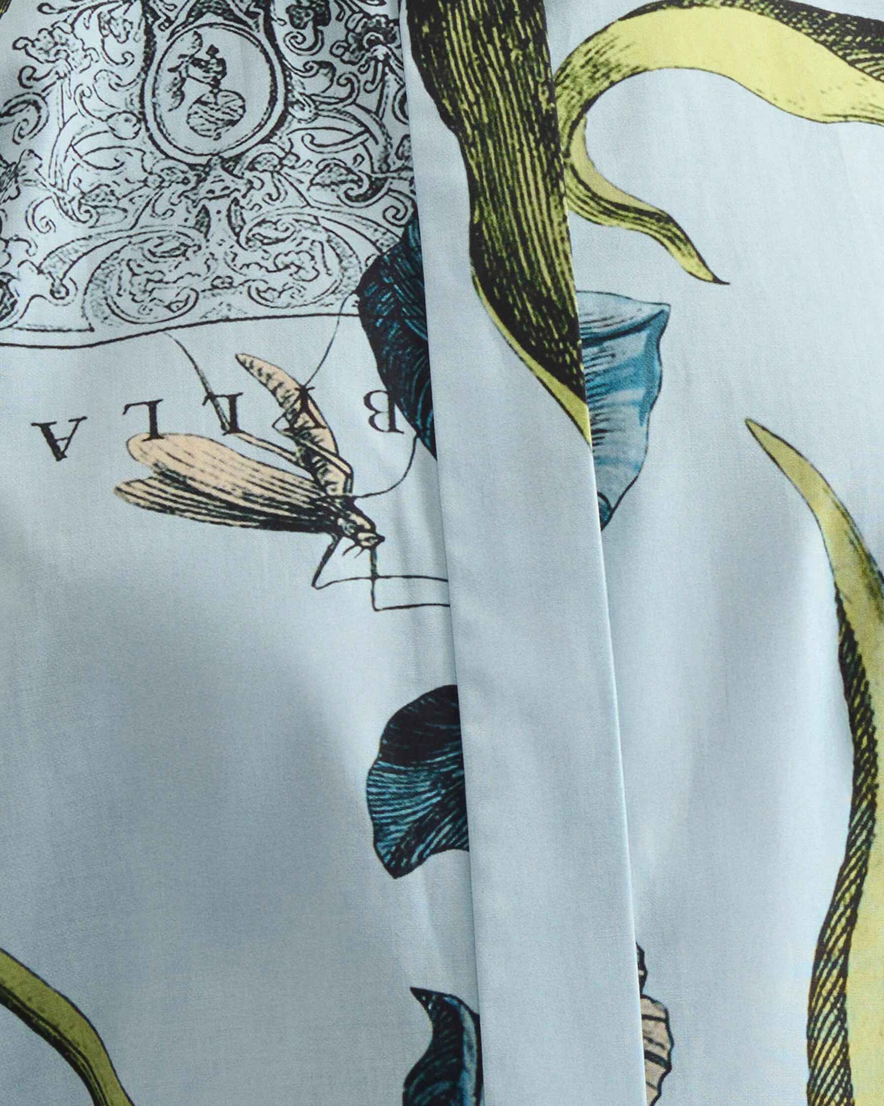 Floral Cotton Short-Sleeve Shirt Dress