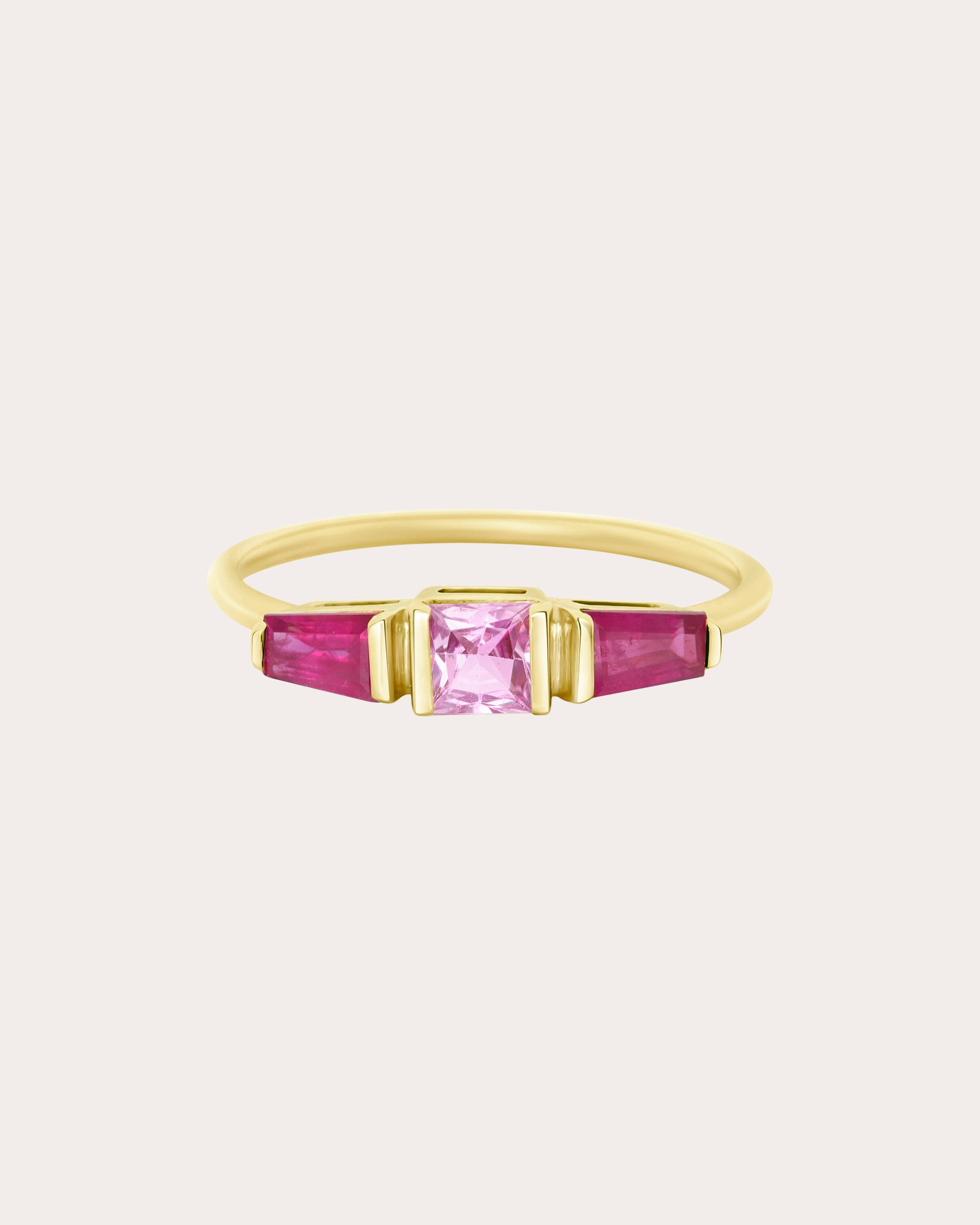 Pink Sapphire & Ruby Lacroix Ring