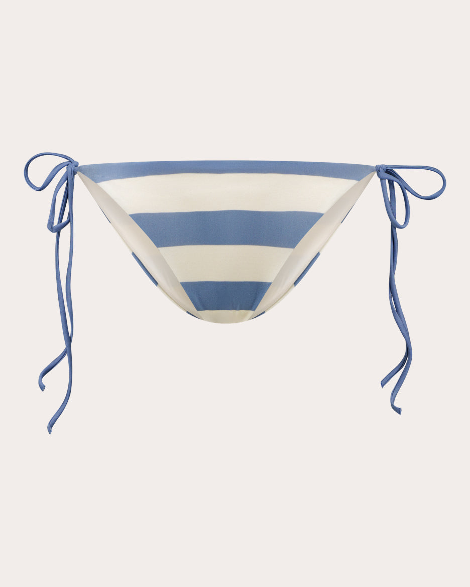 Poopy String Poppy Stripe String Bikini Bottoms | Olivela