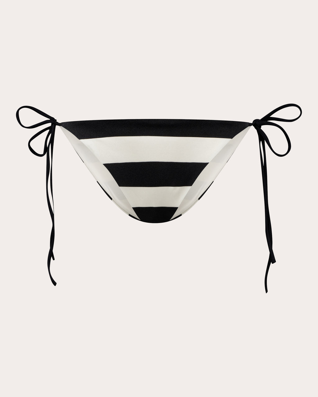 Poppy Stripe String Bikini Bottoms