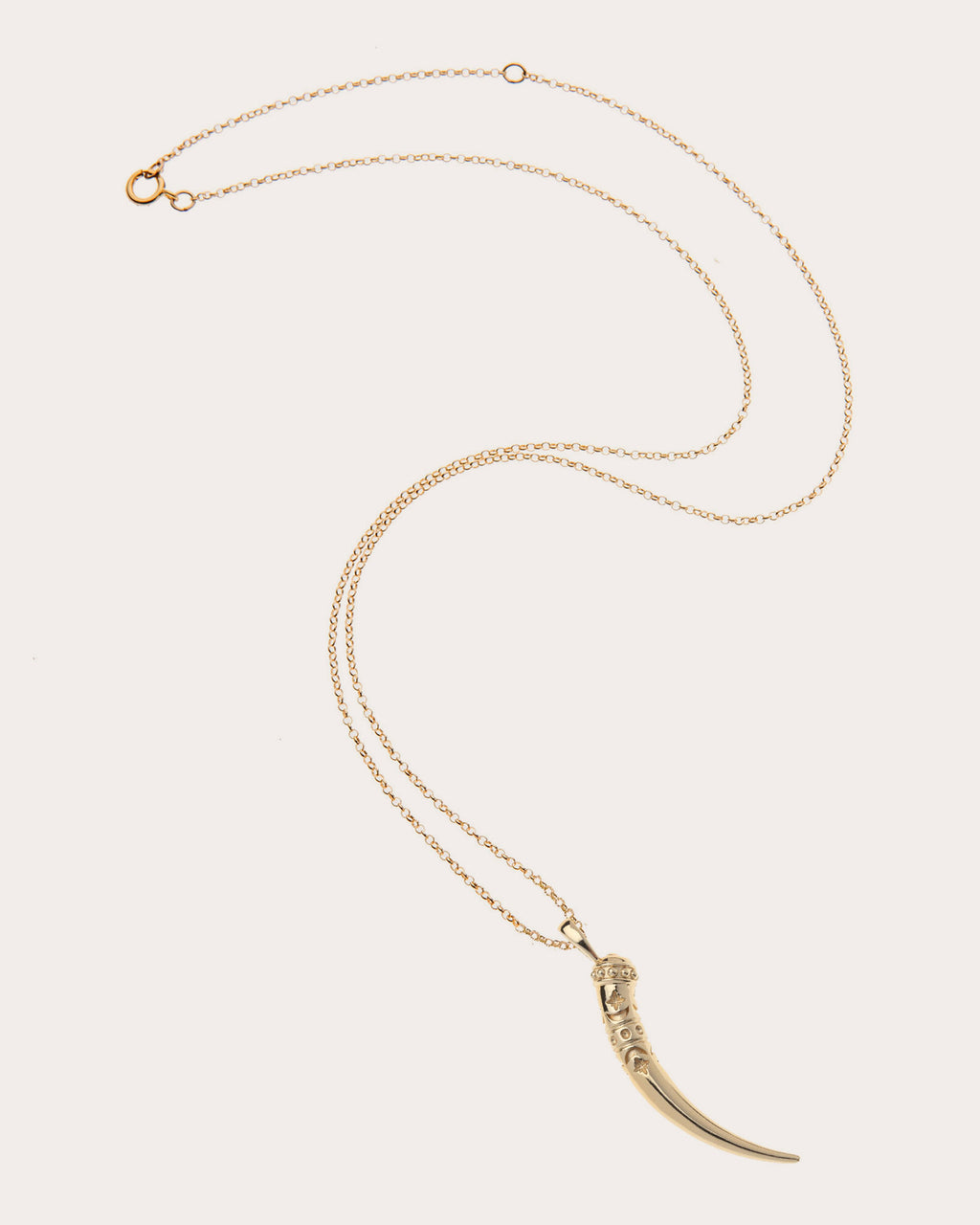 PROTECT Large Tusk Pendant Necklace