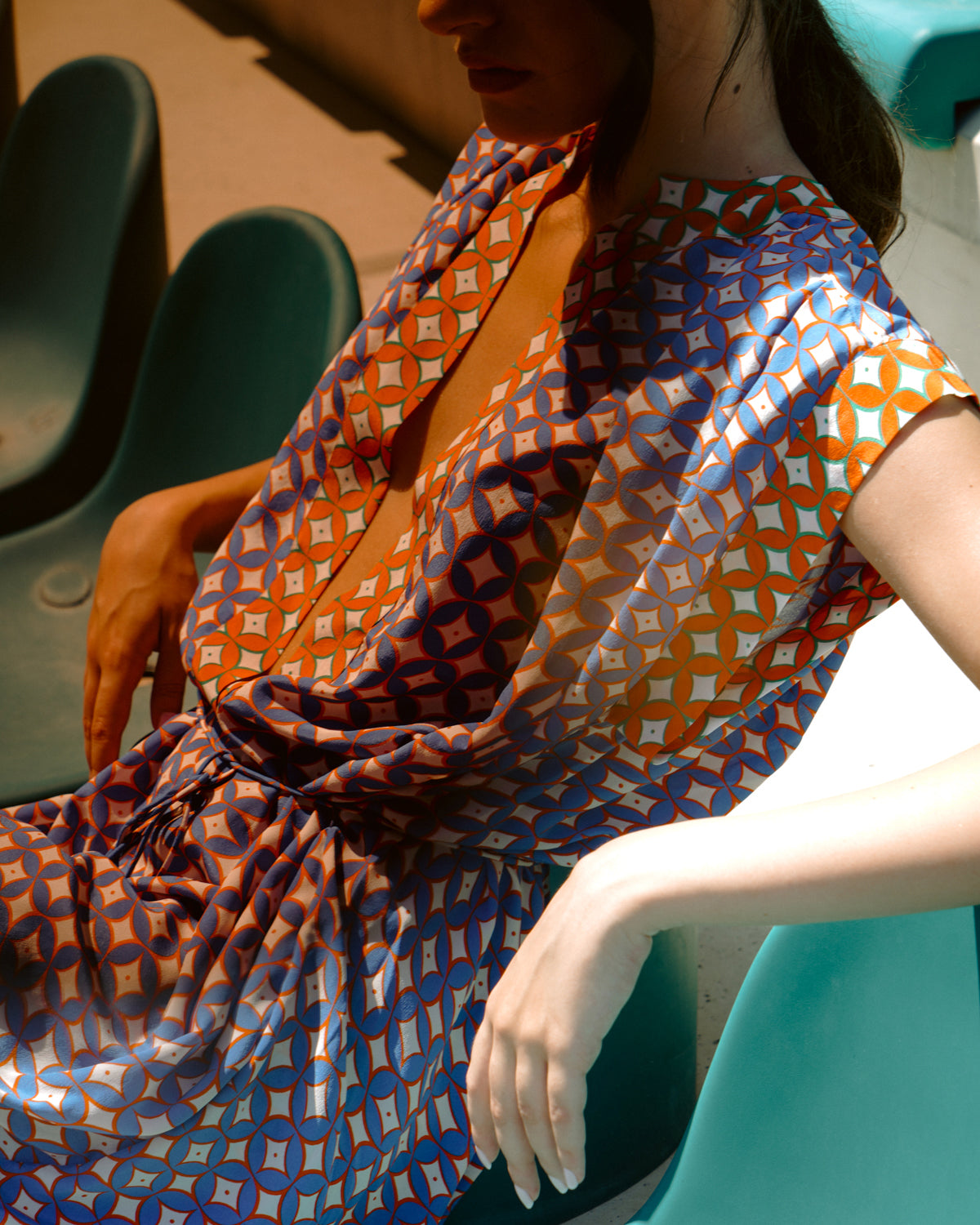 Jiyu Psyche Silk Harem Jumpsuit
