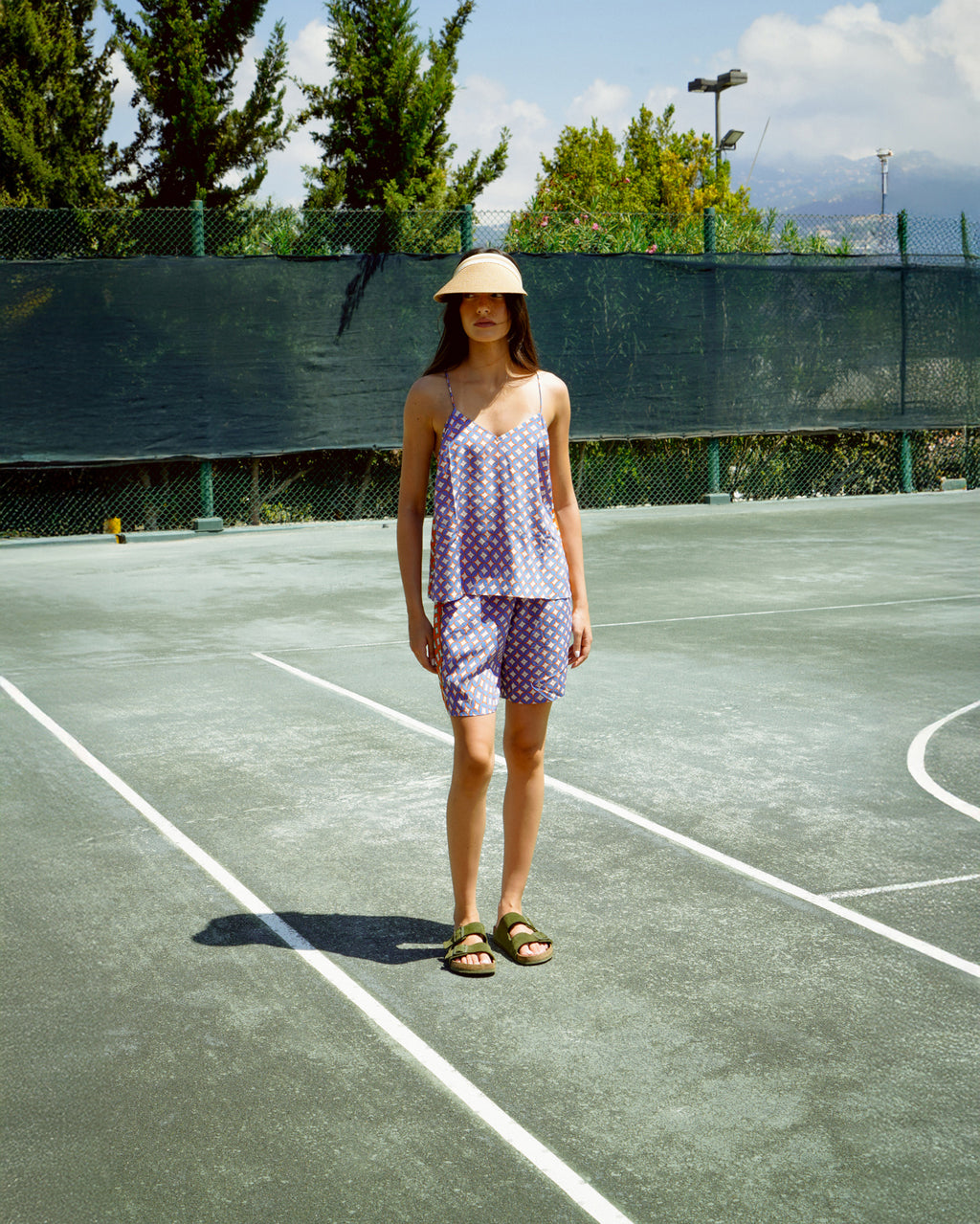 Maki Psyche Cotton Shorts Set
