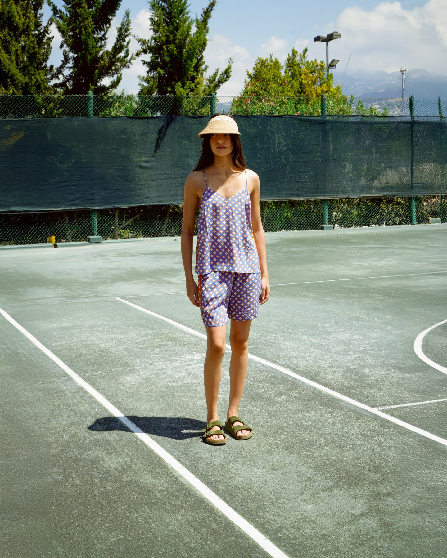 Maki Psyche Cotton Shorts Set