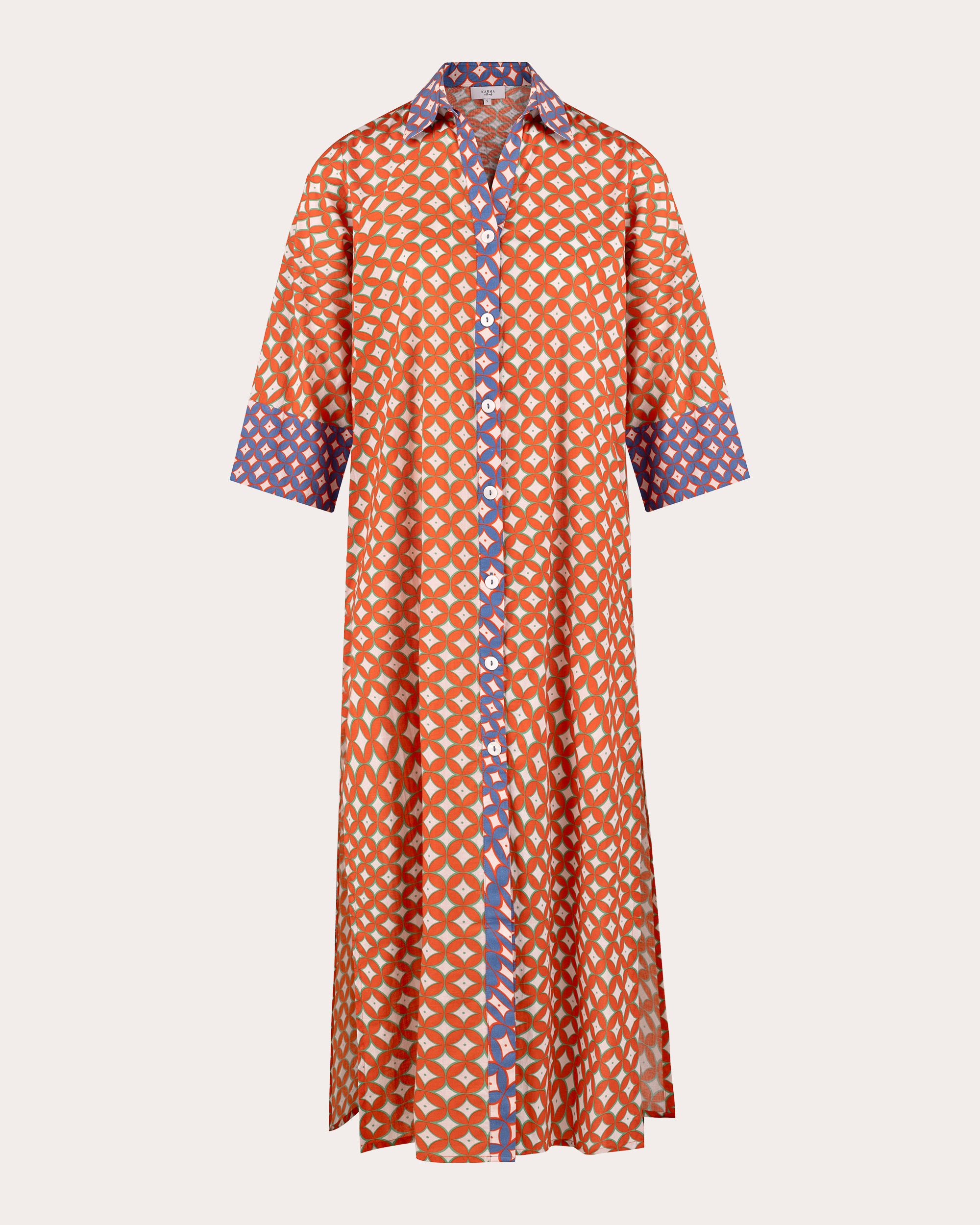 Mio Psyche Cotton Shirt Dress