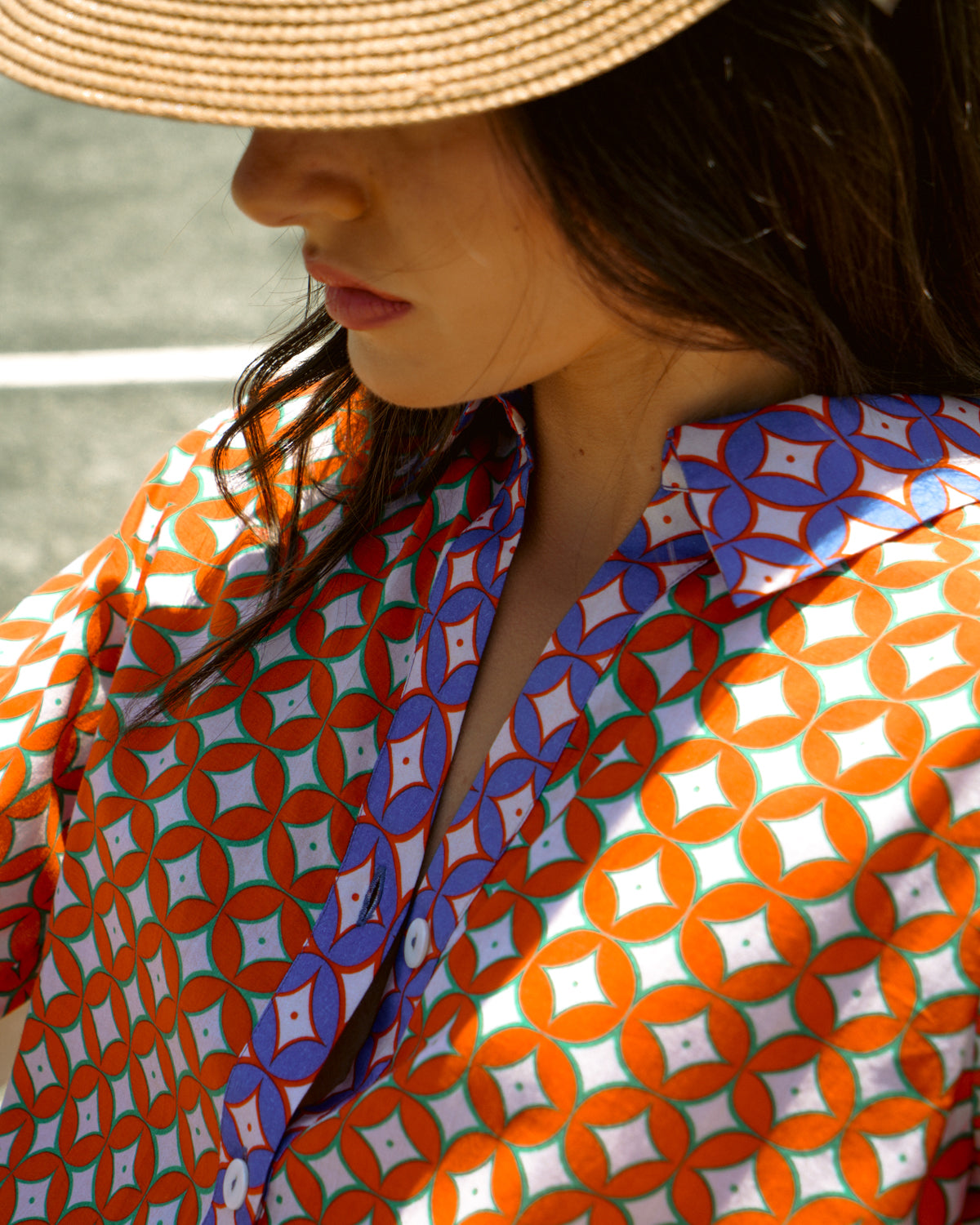 Mio Psyche Cotton Shirt Dress