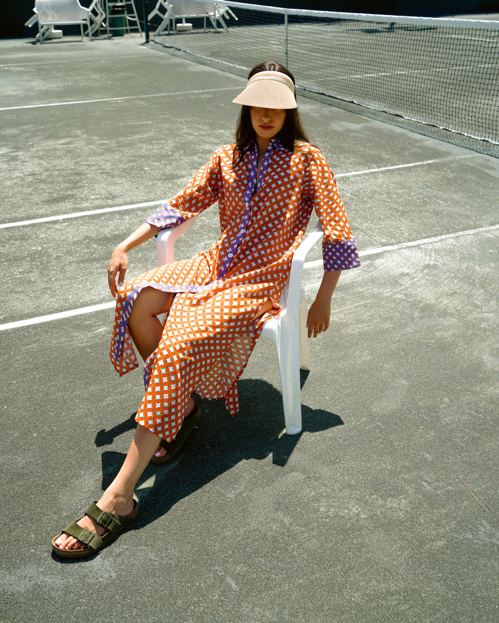 Mio Psyche Cotton Shirt Dress