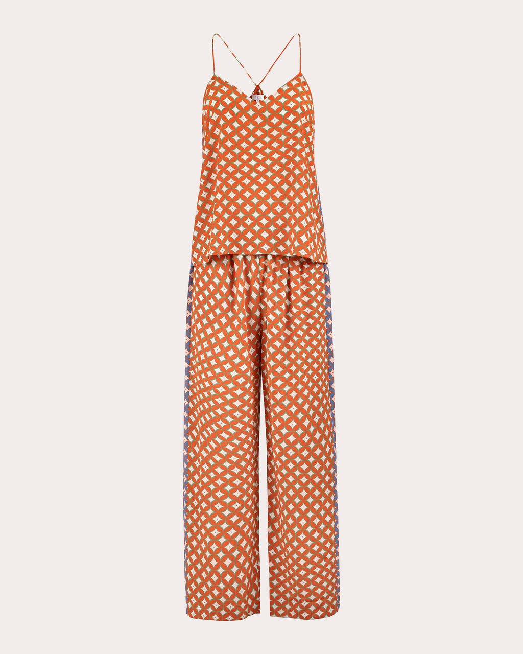 Tio Psyche Silk Pants Set