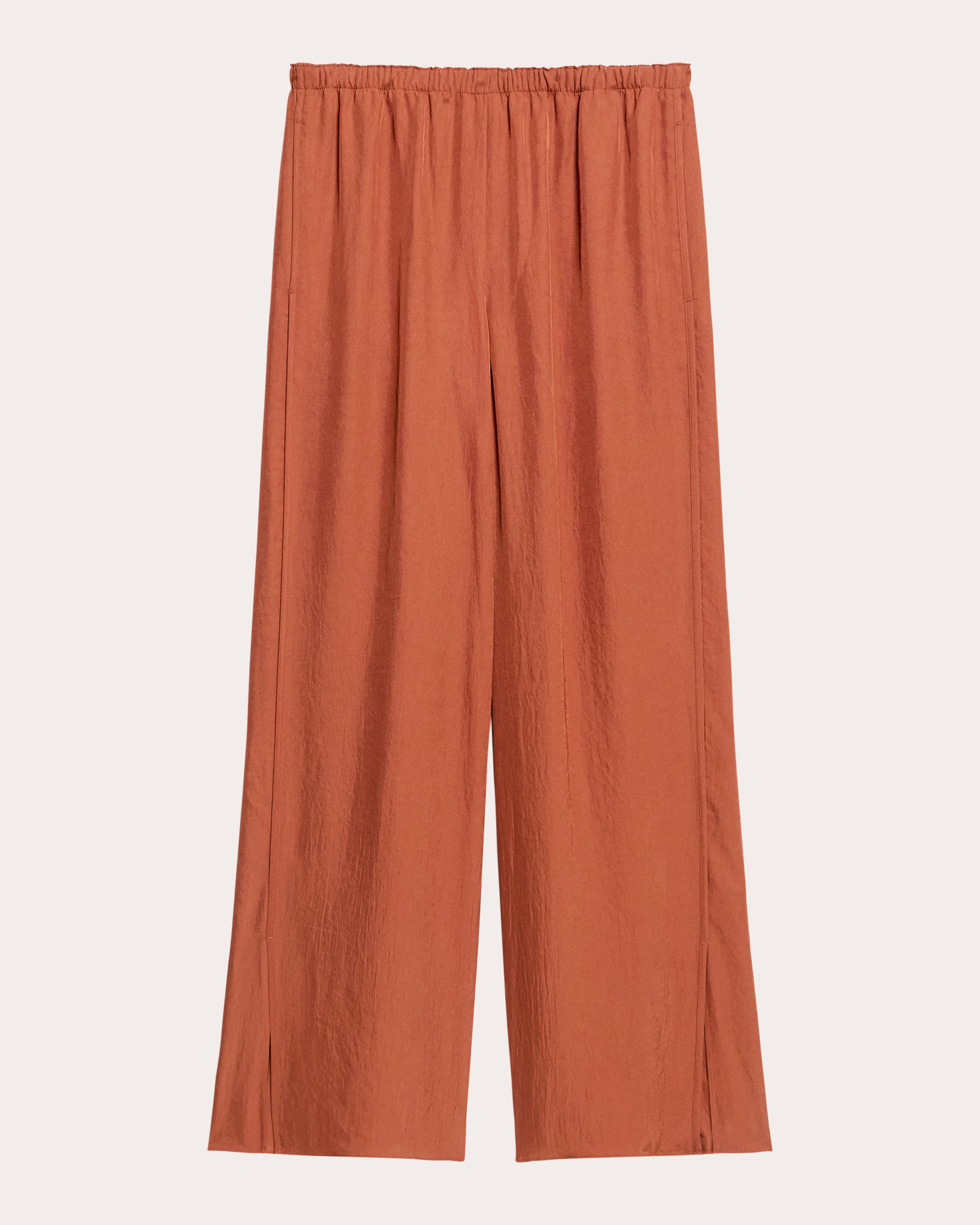 Washed Twill Vented Pull-On Pants