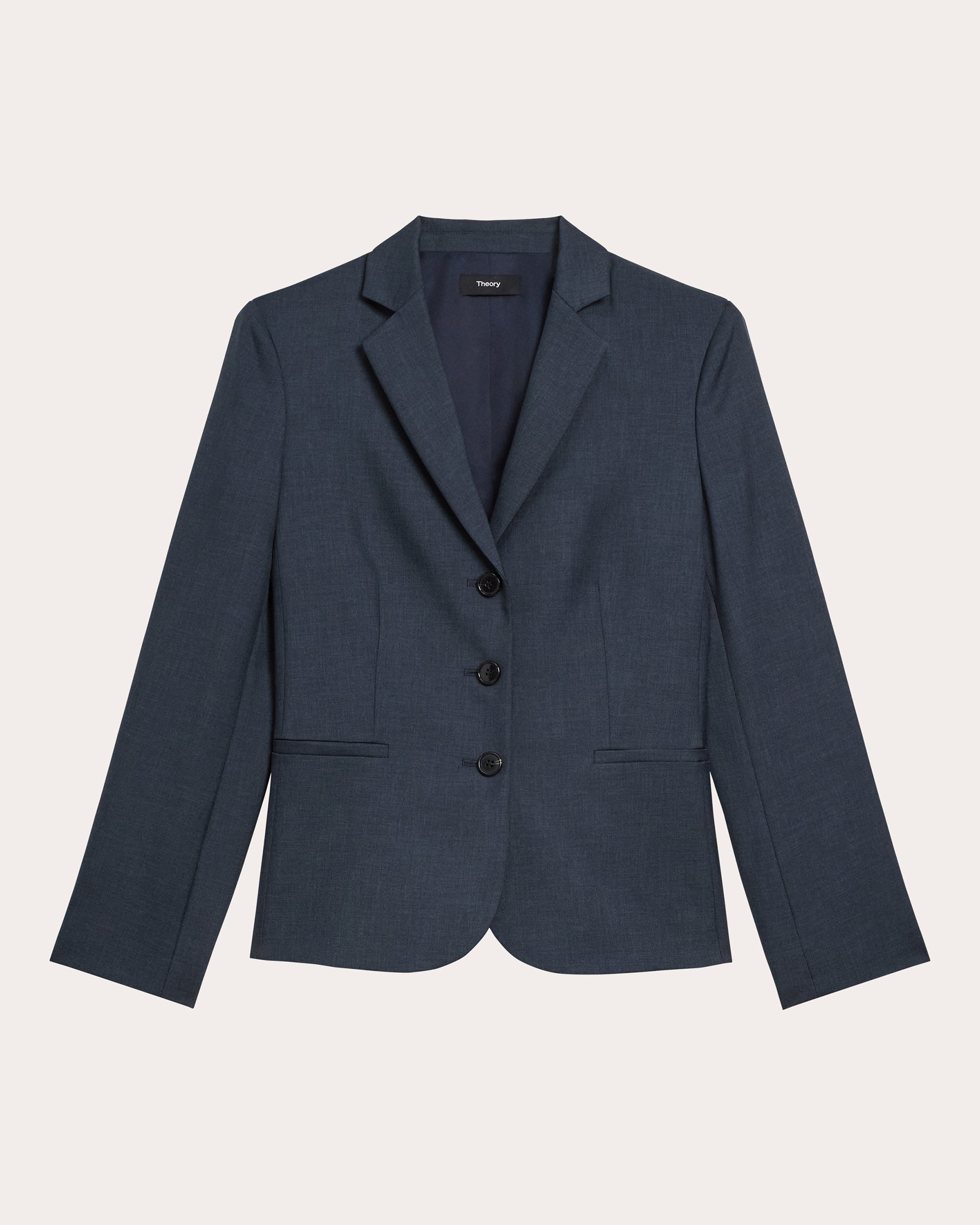 City Twill Shrunken Blazer