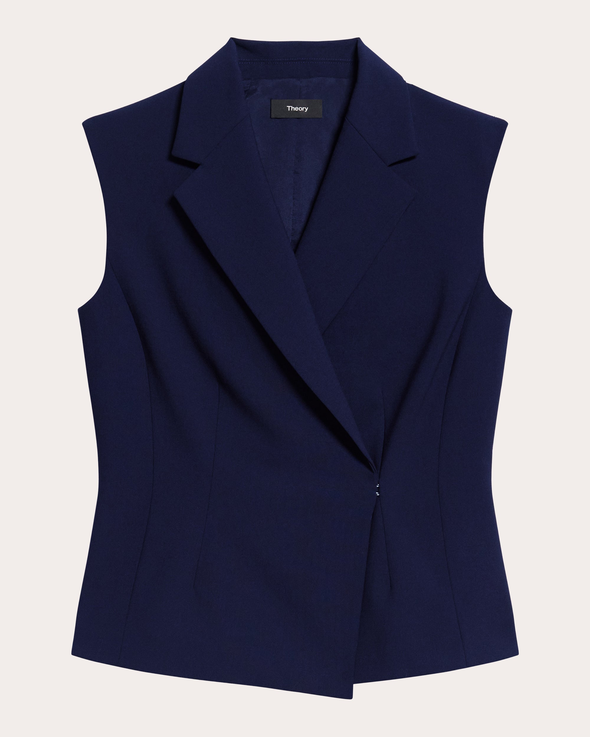 Good Wool Hourglass Wrap Vest
