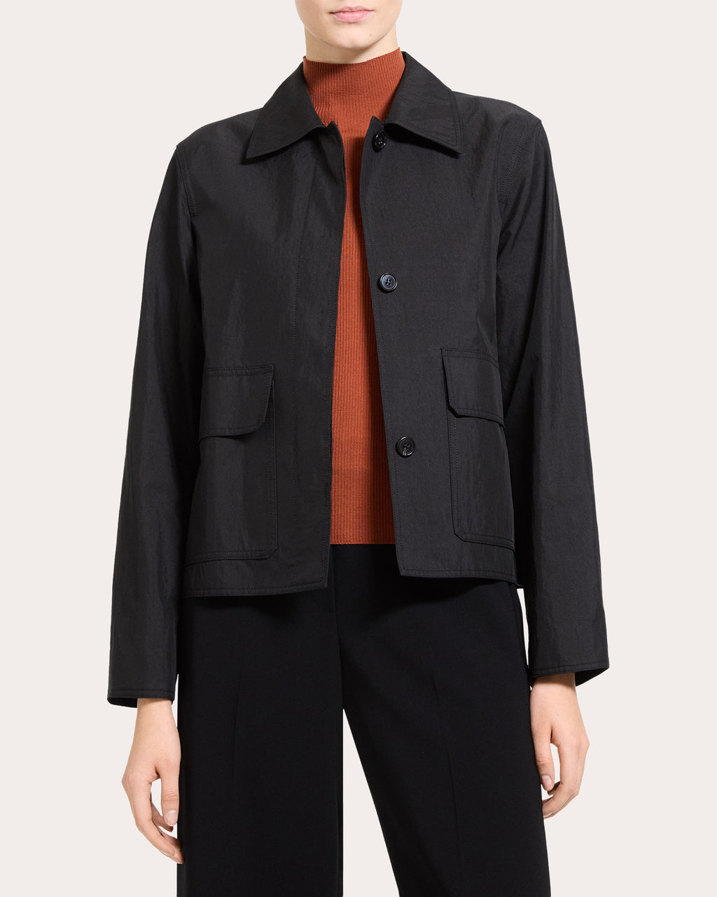 Boxy Shirt Jacket