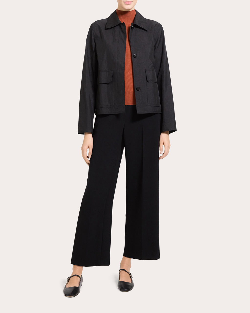 Boxy Shirt Jacket