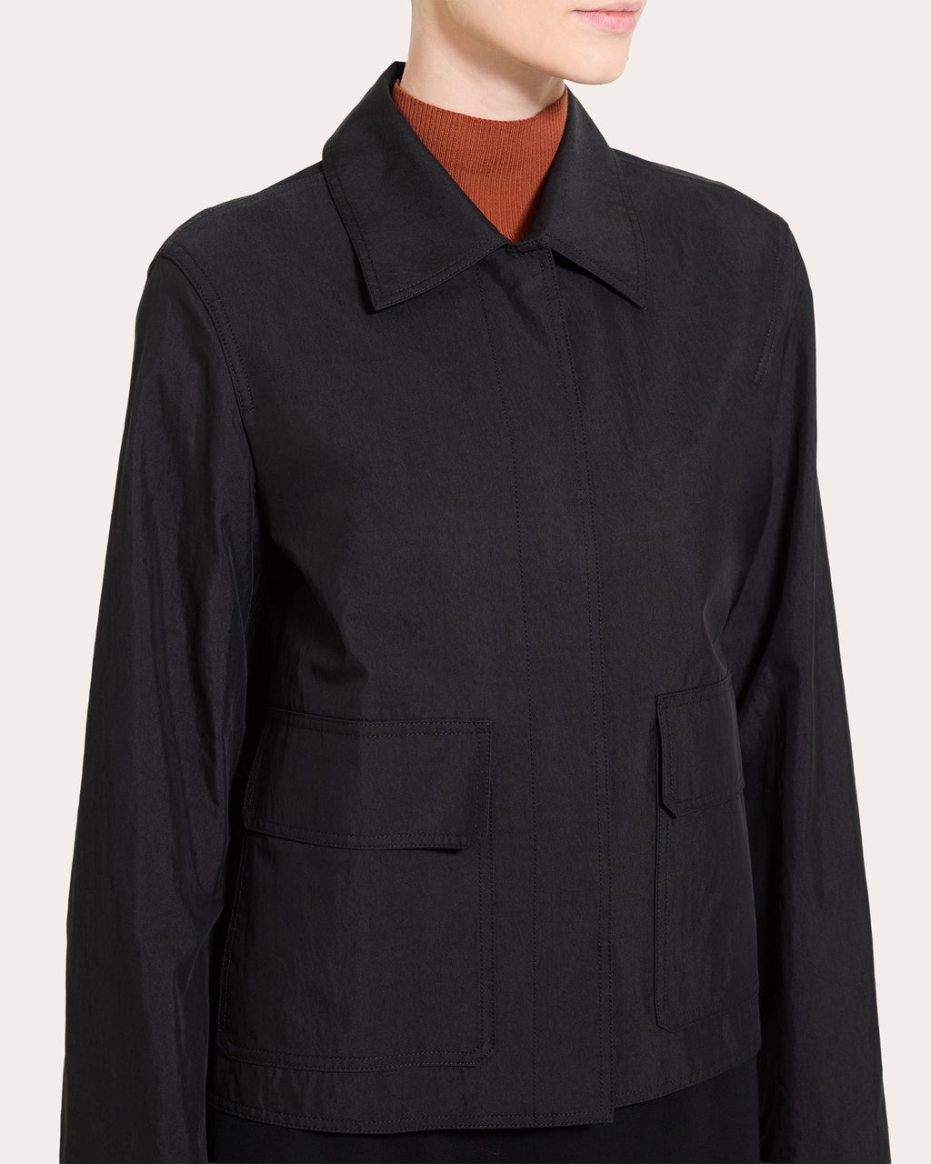 Boxy Shirt Jacket