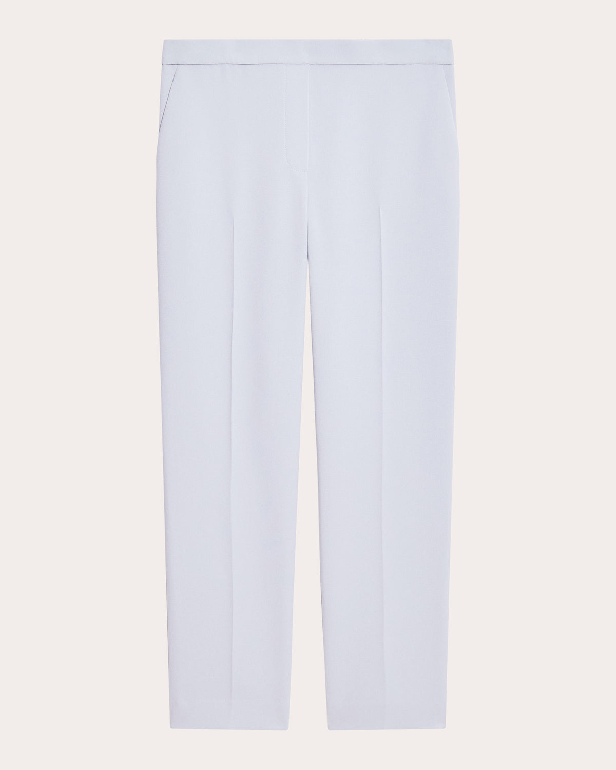 Treeca Crepe Cropped Pull-On Pants