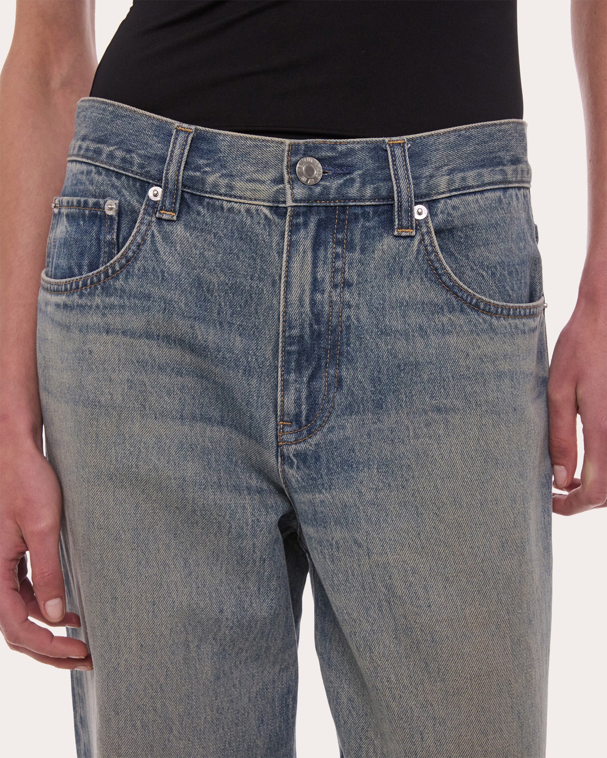Straight-Leg Wardrobe Jeans