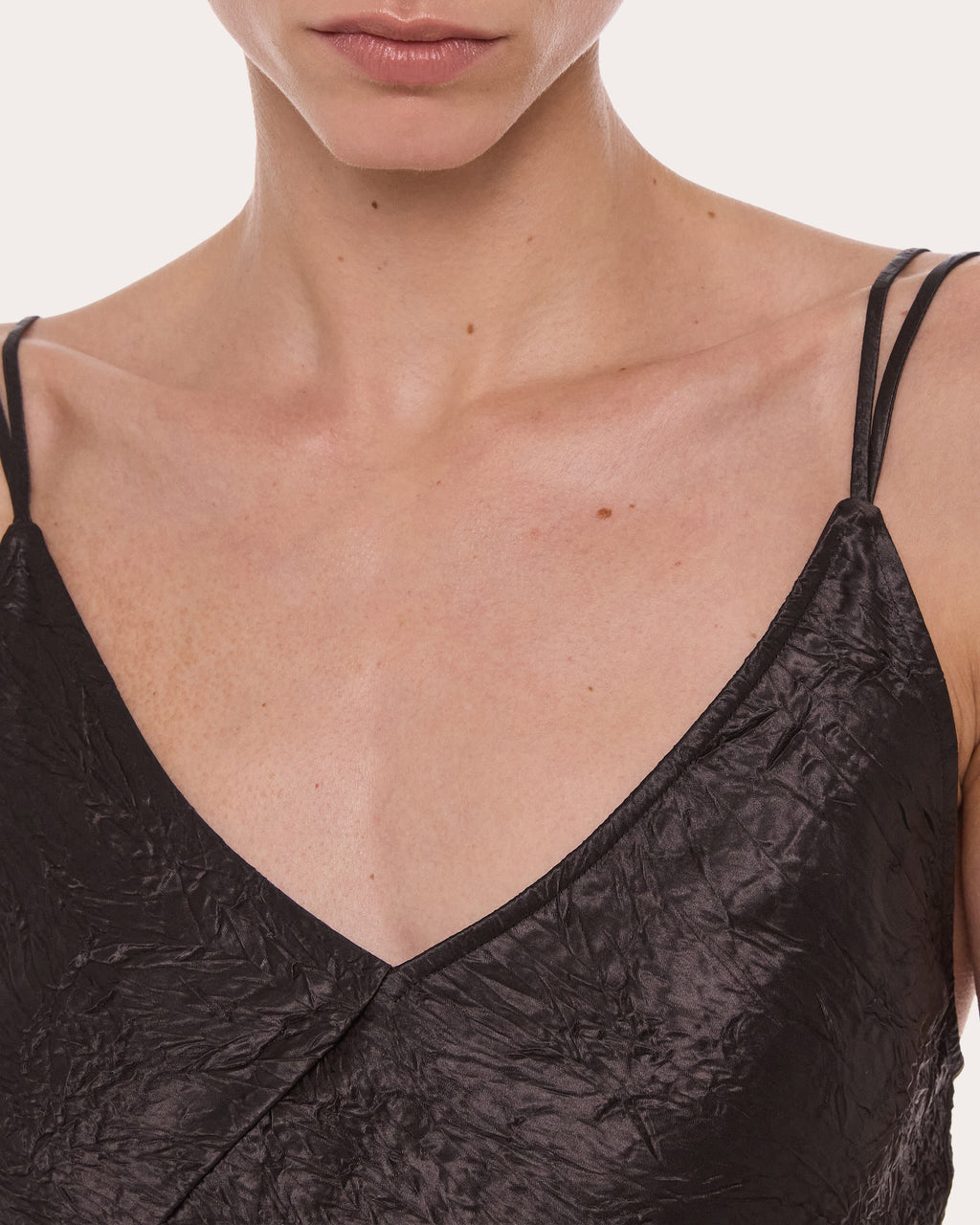 Crinkle Slip Tank Top