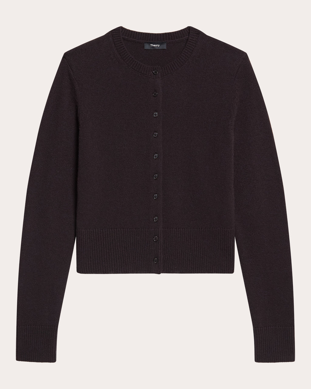 Cashmere Knit Slim Button Cardigan