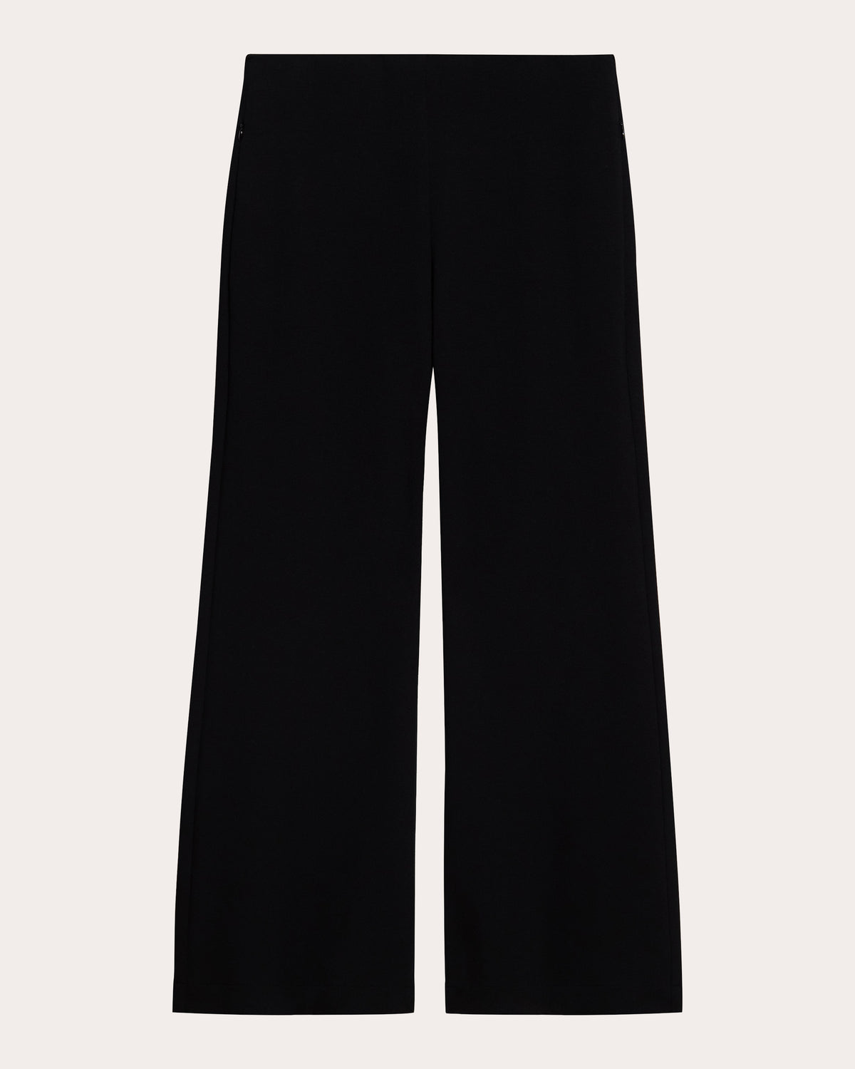 Double-Knit Jersey Straight-Leg Pants