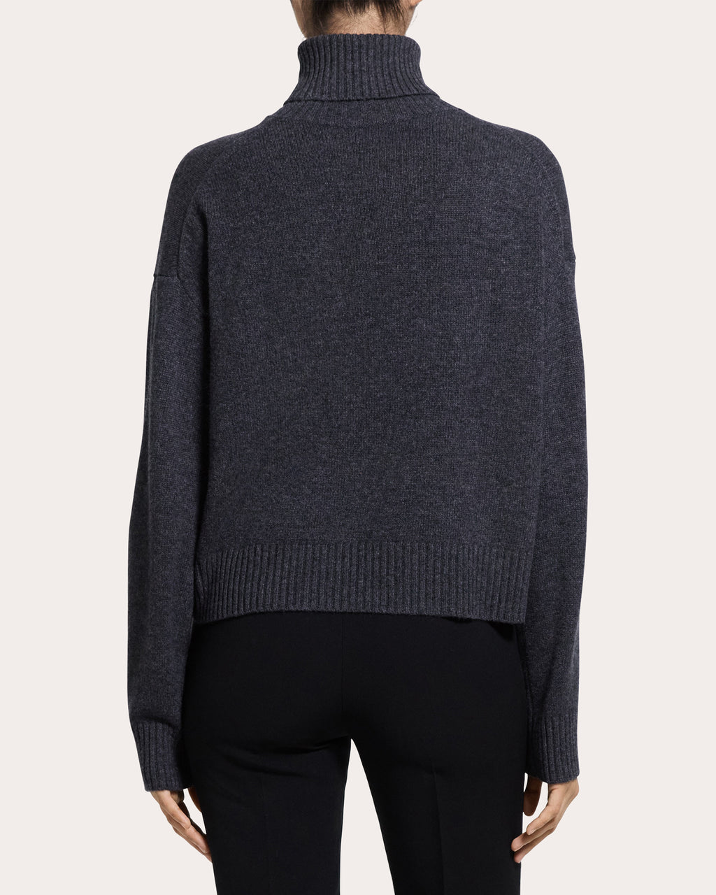 Cashmere Knit Turtleneck Pullover