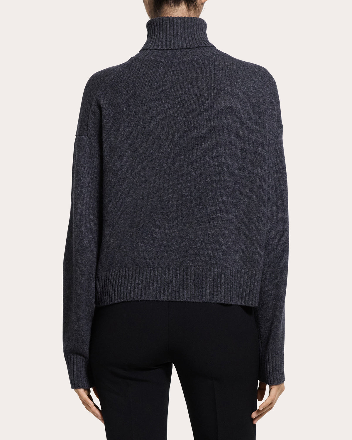 Cashmere Knit Turtleneck Pullover